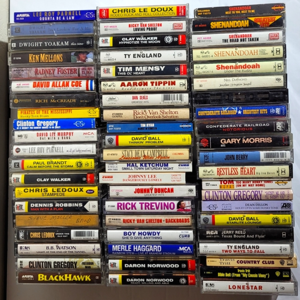 Country Music Variety Cassettes Bundle #2